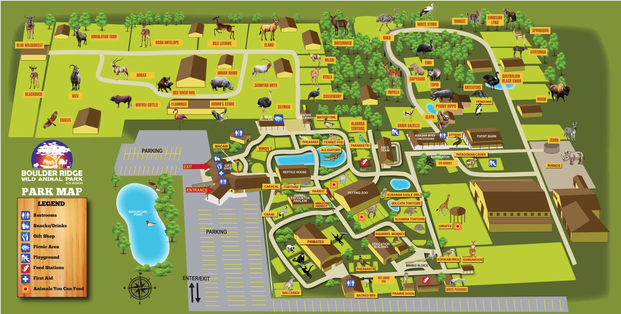 Zoo Map